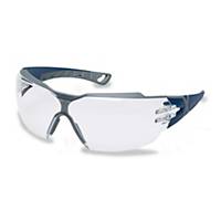 Uvex Pheos CX2 9198.257 veiligheidsbril, heldere lens