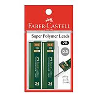 Faber-Castell Super Polymer Leads 0.5mm 2B - Box of 48