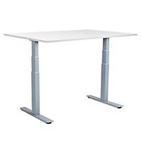 GETUPDESK DUO W/ TABLE TOPP 160X80 WHITE
