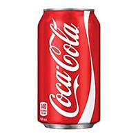 Coca Cola cola ízű szénsvas üdítőital, 0,33 l, 24 db/csomag