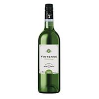 Vintense Chardonnay alcoholvrije witte wijn, doos van 6 flessen van 0,75 l