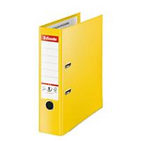 Esselte No.1 Power Lever Arch File A4 Yellow