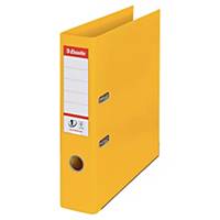 Esselte lever arch file PP spine 75 mm yellow