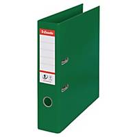 Esselte lever arch file PP spine 75 mm green