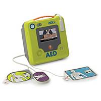 Defibrillator AED 3, LCD-Farbdisplay, italienische Anleitung