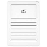 Elco 420514 Ordo window folder white - box of 100