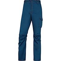 Pantaloni Deltaplus Panostretch blu/arancione tg S