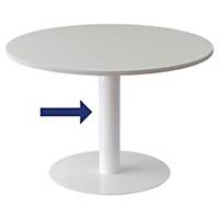 Pied pour table ronde Paperflow, blanc
