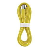 Kabel USB-A - microUSB M-M EXC Whippy, 0,9 m, żółty