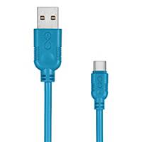 EXC WHIPPY CABLE USB C 0,9M BLU