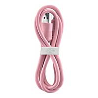 EXC WHIPPY CABLE USB C 0,9M L/PNK