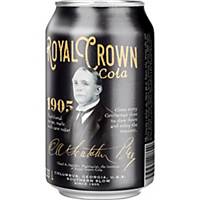 Cola Royal Crown, classic, plechovka, 0,33 l