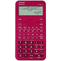 SHARP ELW531TL scientific calculator, red