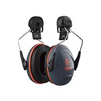 JSP Sonis™ Compact 2 gehoorkap voor helm, SNR 31 dB, zwart/oranje