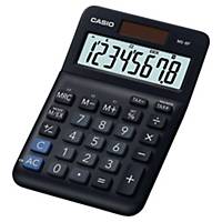 Casio MS-8F asztali számológép, 8 jegyű kijelző, fekete
