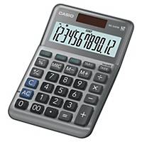 Casio MS-120FM rekenmachine voor kantoor, zilver, 12 cijfers