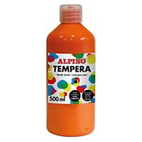 Tempera líquida Alpino - 500 ml - naranja
