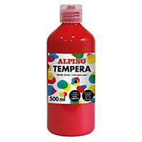 Tempera líquida Alpino - 500 ml - rojo