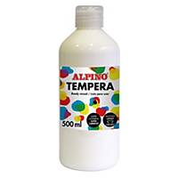 Tempera líquida Alpino - 500 ml - blanco