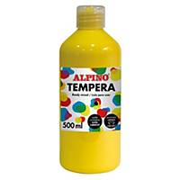 Tempera líquida Alpino - 500 ml - amarillo