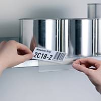 /Porta etichetta adesiva Durable Scanfix in PPL 200 x 40 mm - conf. 5