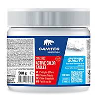 Pastiglie igienizzanti a base cloro Sanitec Active Chlor tablet - conf. 150