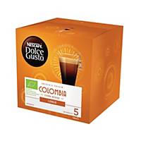 NESCAFÉ 雀巢 Dolce Gusto 濃黑咖啡 哥倫比亞單品咖啡-12粒裝