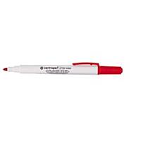 CENTROPEN 2709 W/BOARD MARKER B/TIP RED