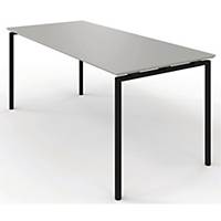 ZIGNAL CANTEEN TABLE W/LIFT 180X80 WHITE