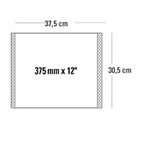Moduli continui 375 mm x 12   a 1 copia 60 g/mq bianco - conf. 2000