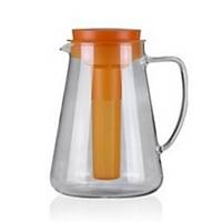Tescoma džbán s luhováním a chlazením, Teo, sklo, 2.5 l, oranžový