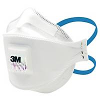 3M™ Aura™ Gen3 9322+ 3-Panel Respiratory Mask with Valve, FFP2, 10 Pieces