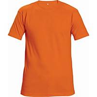 Tričko s krátkým rukávem Cerva Teesta, velikost M, oranžové