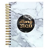 Collins Scandi Desk Diary A5 Marble