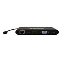 Port Connect 901906 USB-C Dockingstation, 8 Ports