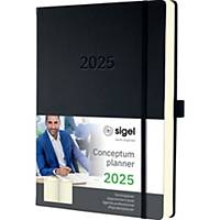 Sigel - Kalender - C2404 - 1 Tag pro Seite - 225 x 315 mm - schwarz