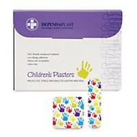 Washproof Children S Plasters - Box of 100