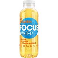 Focuswater REVIVE 50cl, Orange & Dragonfruit, pack of 12 bottles