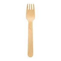 Wooden forks Duni Dinner, 160mm, pack of 100 pieces