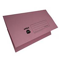ABBA Manila Card Pocket File Pink