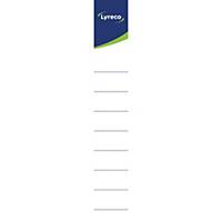 Lyreco auto-adhesive spine labels 40 mm - pack of 10