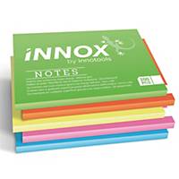 Innox sähköstaattiset viestilaput 10 x 7cm värilajitelma, 1 kpl=5 nidettä
