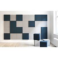 Vægpanel Abstracta Soneo, HxBxD 50 x 50 x 5 cm, lysegrå