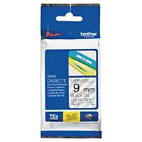 Brother TZe121 labelling tape 9mm black/clear