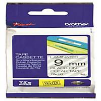 BROTHER TZ221 TAPE 9MM WH/BLK