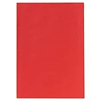 Sous-chemise Lyreco - rouge - paquet de 250
