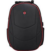 Designový batoh na notebook Bestlife Assailant 17 , černý/červený