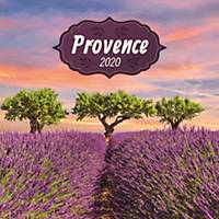 PRESCO fali lemeznaptár Provence 2020, illatosított