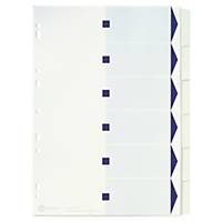 Avery Index Maker 6 tabs with index tab bristol white