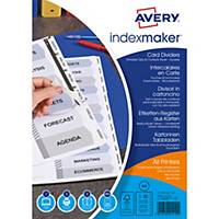 Avery 01812061 IndexMaker, 10 Part Punched